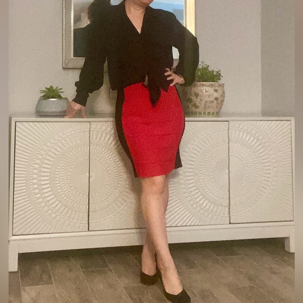 INC bandage skirt